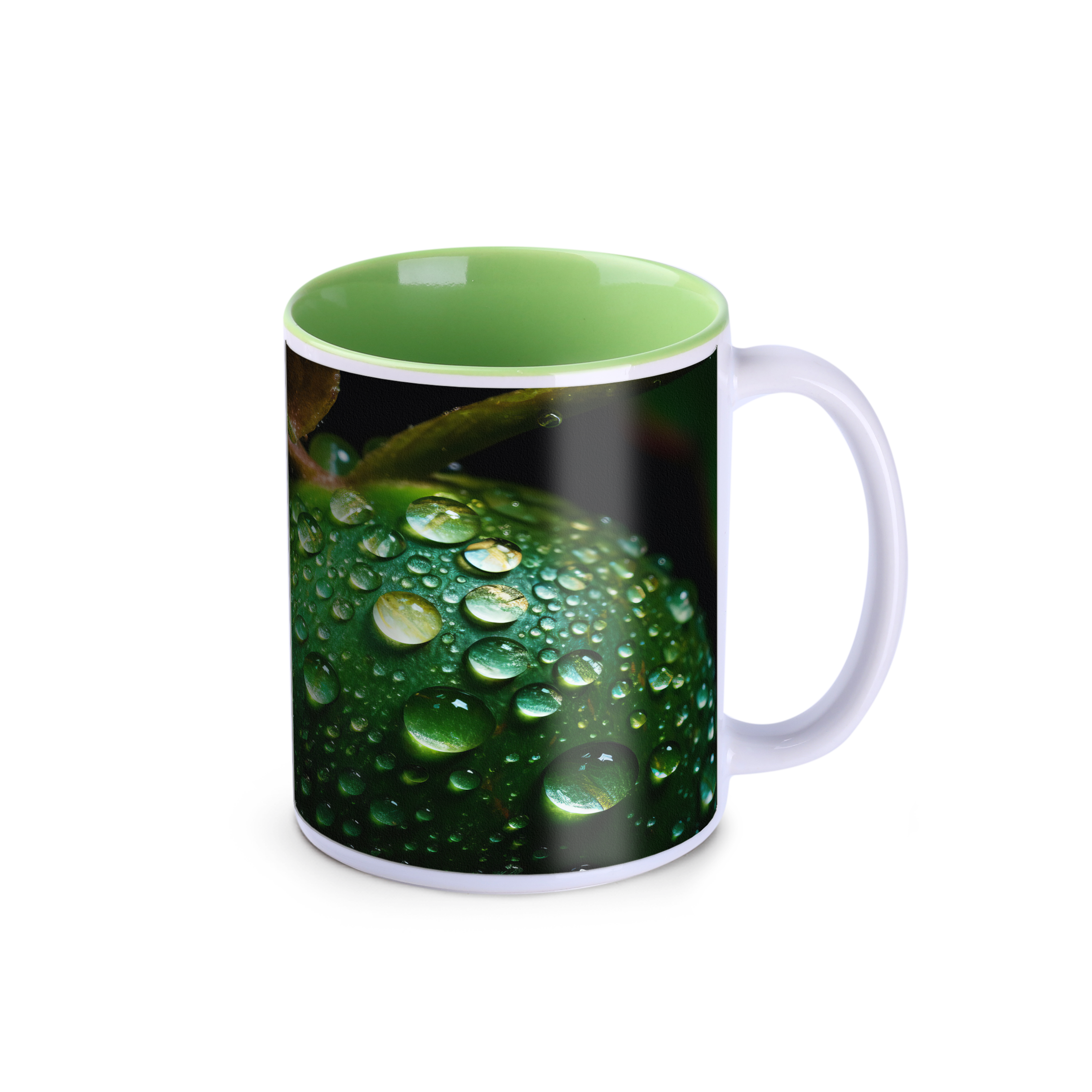 Color: White/Light green